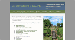 Desktop Screenshot of frankjriccio.com